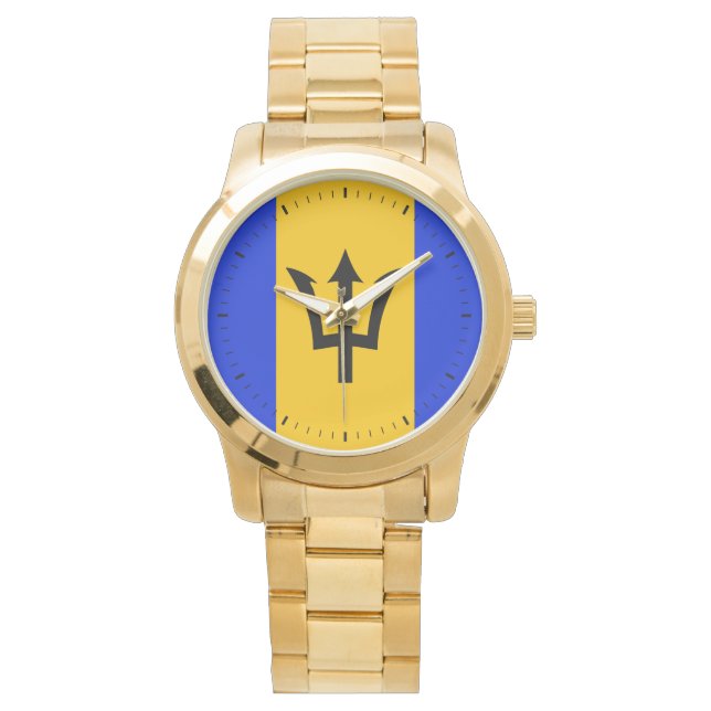 Reloj De Pulsera Bandera de Barbados (Anverso)