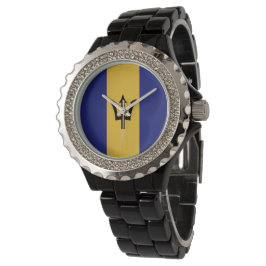 Reloj De Pulsera Bandera de Barbados