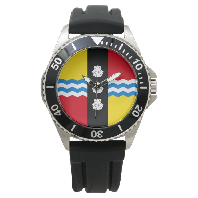 Reloj De Pulsera Bandera de Bedfordshire (condado de Inglaterra, Re (Anverso)