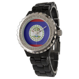 Reloj De Pulsera Bandera de Belice