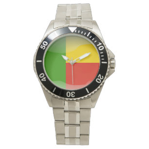 Reloj De Pulsera Bandera de Benín