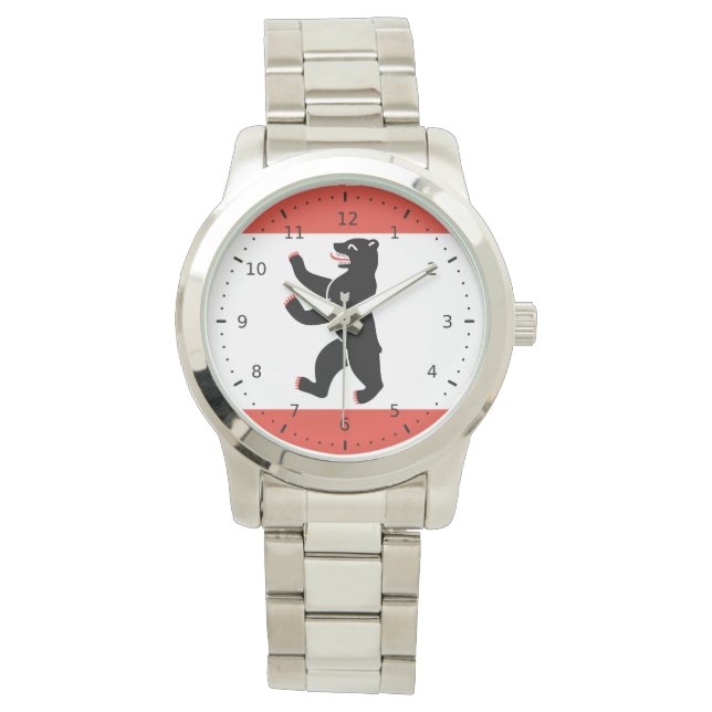 Reloj De Pulsera Bandera de Berlín (Anverso)
