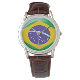 Reloj De Pulsera Bandera de Brasil