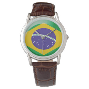 Reloj De Pulsera Bandera de Brasil