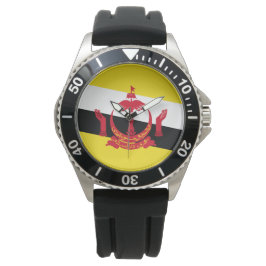 Reloj De Pulsera Bandera de Brunei