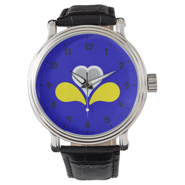 Reloj De Pulsera Bandera de Bruselas, Bélgica Watch (Anverso)