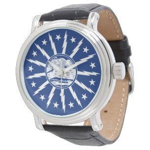 Reloj De Pulsera Bandera de Búfalo, Nueva York