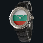Reloj De Pulsera Bandera de Bulgaria<br><div class="desc">¡Un regalo ideal para todos los patriotas de su país!</div>