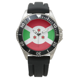 Reloj De Pulsera Bandera de Burundi