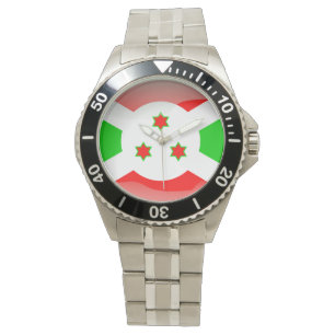 Reloj De Pulsera Bandera de Burundi