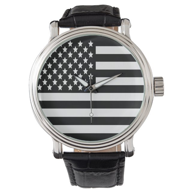 Reloj De Pulsera Bandera de BW US (Anverso)