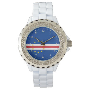 Reloj De Pulsera Bandera de Cabo Verde