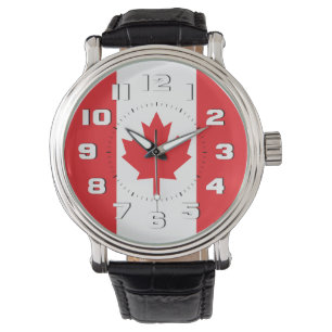 Reloj De Pulsera Bandera de Canadá