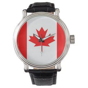 Reloj De Pulsera Bandera de Canadá