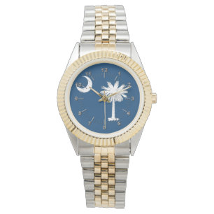 Reloj De Pulsera Bandera de Carolina del Sur