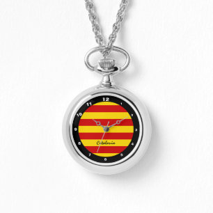 Reloj De Pulsera Bandera de Cataluña y catalán - Moda de La Senyera