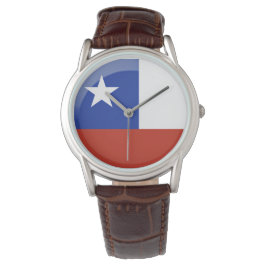 Reloj De Pulsera Bandera de Chile
