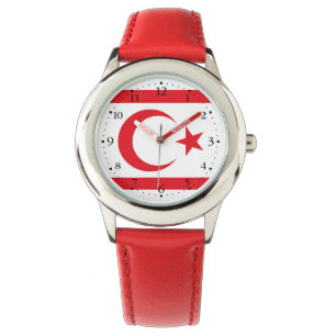 Reloj De Pulsera Bandera de Chipre del Norte
