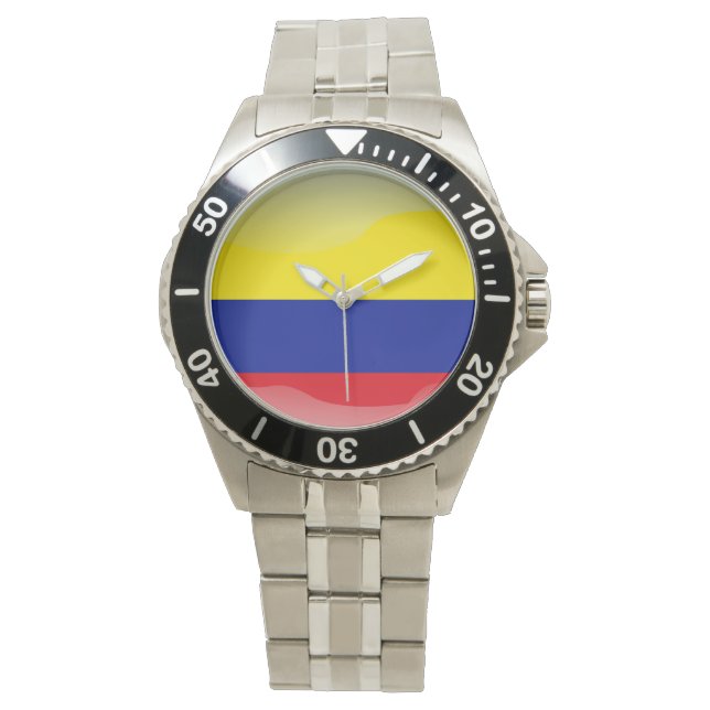 Reloj De Pulsera Bandera de Colombia (Anverso)