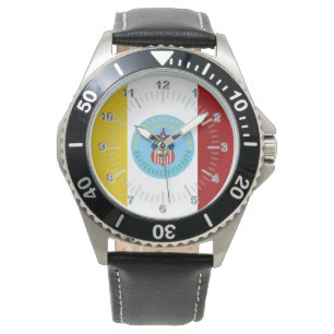 Reloj De Pulsera Bandera de Colón (Ohio)