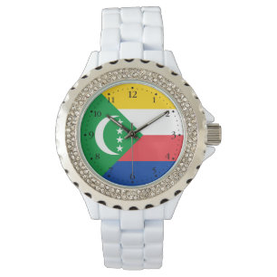 Reloj De Pulsera Bandera de Comoras