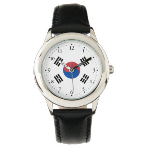 Reloj De Pulsera Bandera de Corea del Sur