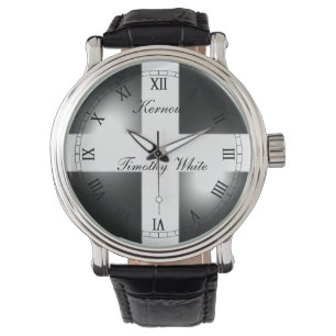 Reloj De Pulsera Bandera de Cornualles de la bóveda brillante