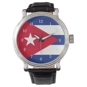Reloj De Pulsera Bandera de Cuba