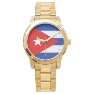 Reloj De Pulsera Bandera de Cuba