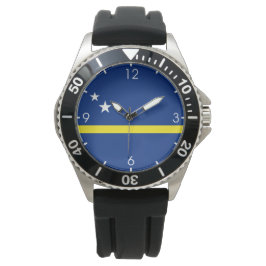 Reloj De Pulsera Bandera de Curazao
