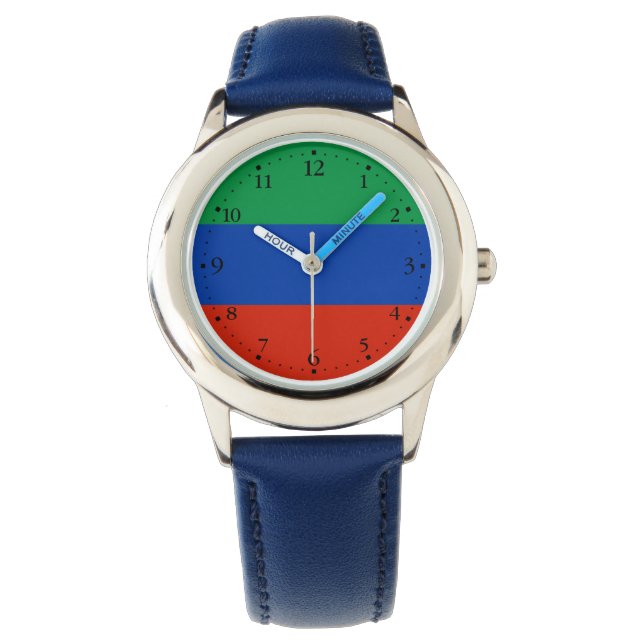 Reloj De Pulsera Bandera de Daguestán (Anverso)