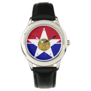 Reloj De Pulsera Bandera de Dallas, Texas