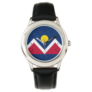 Reloj De Pulsera Bandera de Denver, Colorado