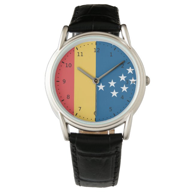 Reloj De Pulsera Bandera de Durham, Carolina del Norte (Anverso)