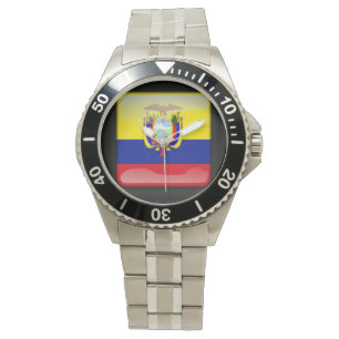 Reloj De Pulsera Bandera de Ecuador