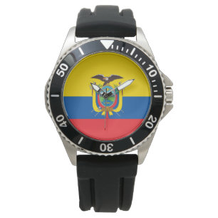 Reloj De Pulsera Bandera de Ecuador
