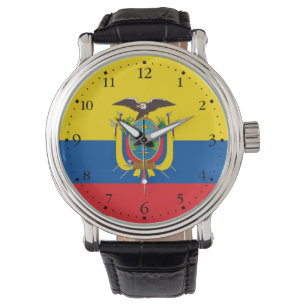 Reloj De Pulsera Bandera de Ecuador