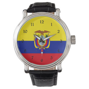 Reloj De Pulsera Bandera de Ecuador
