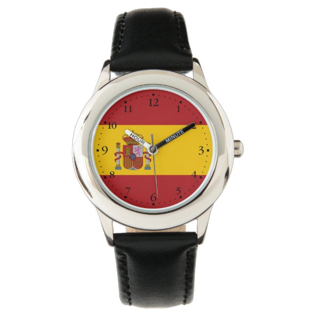 Reloj De Pulsera Bandera de España (Anverso)