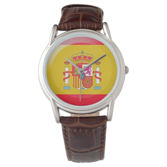 Reloj De Pulsera Bandera de España (Anverso)