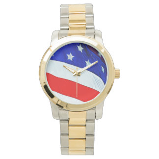 Reloj De Pulsera Bandera de Estados Unidos Resumen Impresionismo