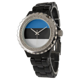 Reloj De Pulsera Bandera de Estonia