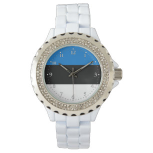 Reloj De Pulsera Bandera de Estonia