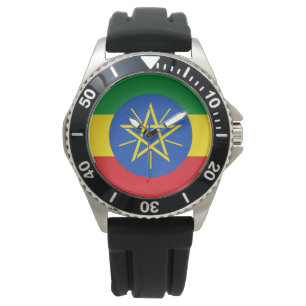 Reloj De Pulsera Bandera de Etiopía