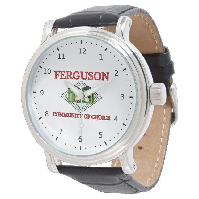 Reloj De Pulsera Bandera de Ferguson, Misuri (Angular)