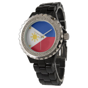 Reloj De Pulsera Bandera de Filipinas