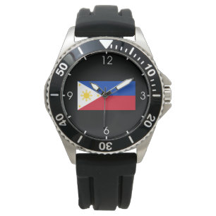 Reloj De Pulsera Bandera de Filipinas