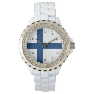 Reloj De Pulsera Bandera de Finlandia