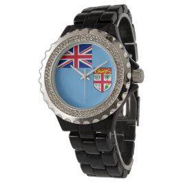 Reloj De Pulsera Bandera de Fiyi