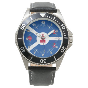Reloj De Pulsera Bandera de Fort Wayne (Indiana) City Watch
